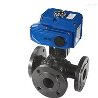 Q9（45/44）F46防爆电动三通衬氟球阀Q9