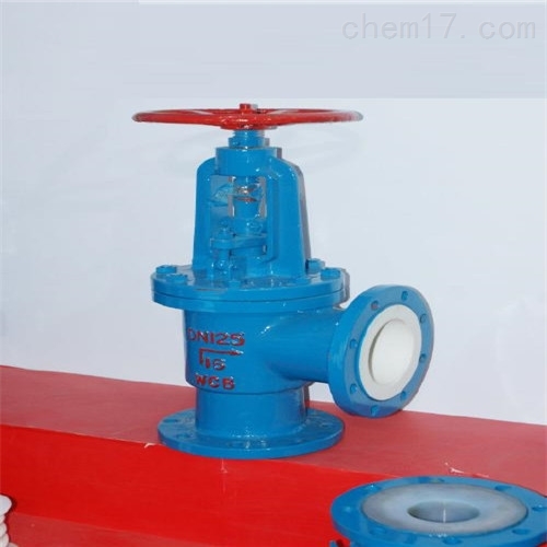 衬氟角式截止阀